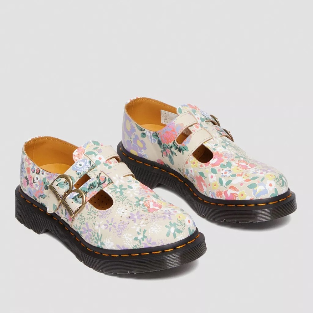 Dr. Martens Mary Jane Floral Mash Up size 10